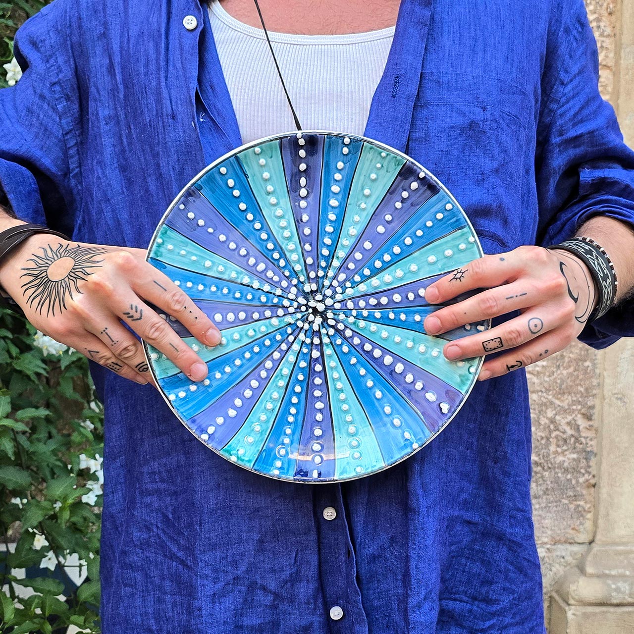 Hand Decorated Vietri Ceramic Plate