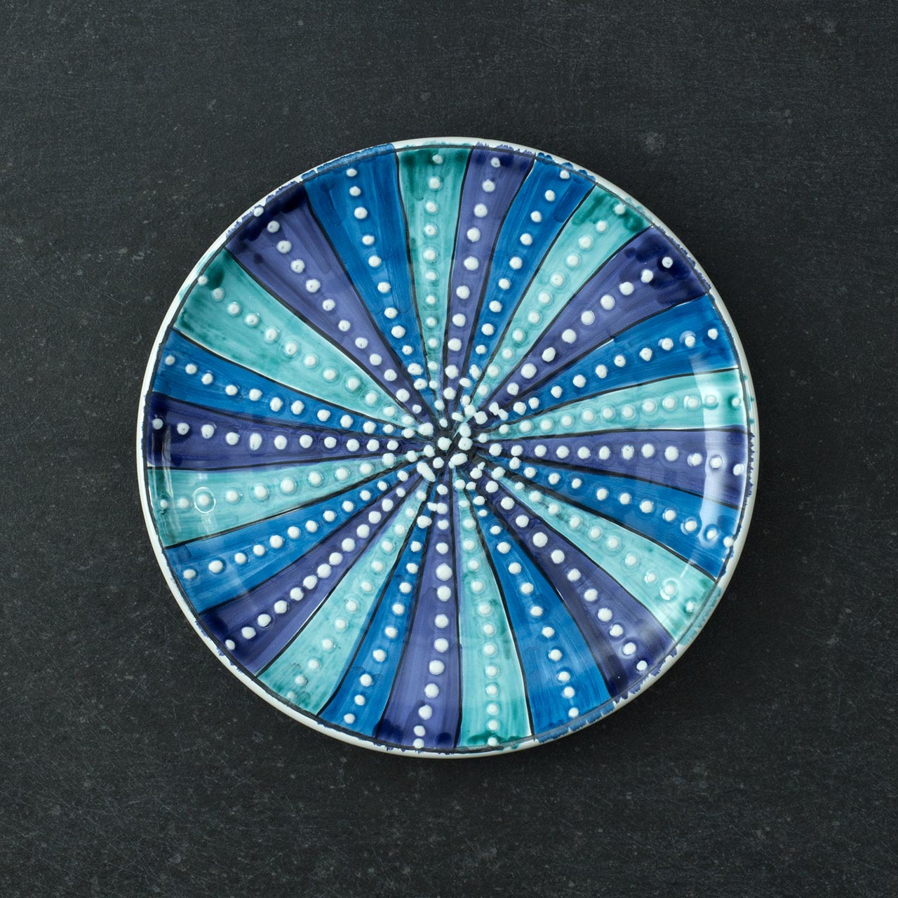 Hand Decorated Vietri Ceramic Plate