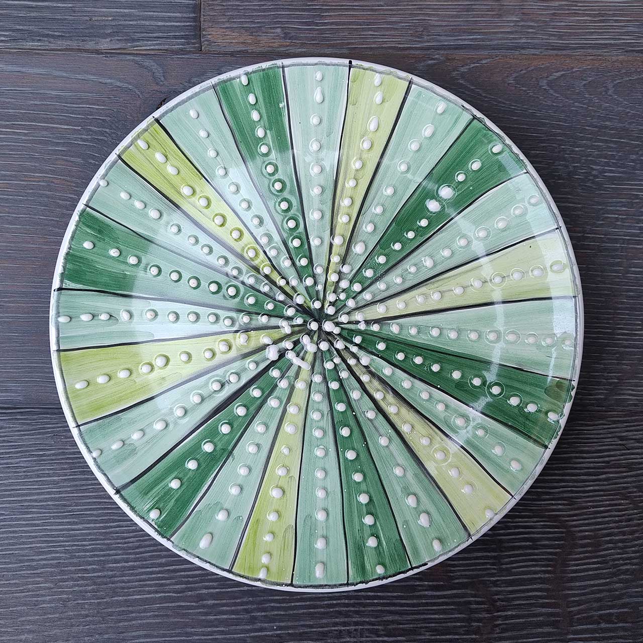 Hand Decorated Vietri Ceramic Plate