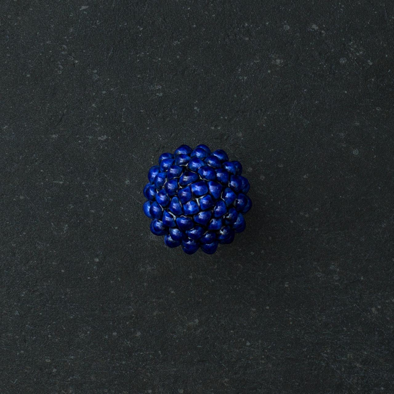 Sicilian Pine Cone in Hand Sculpted and Glazed Ceramic - S