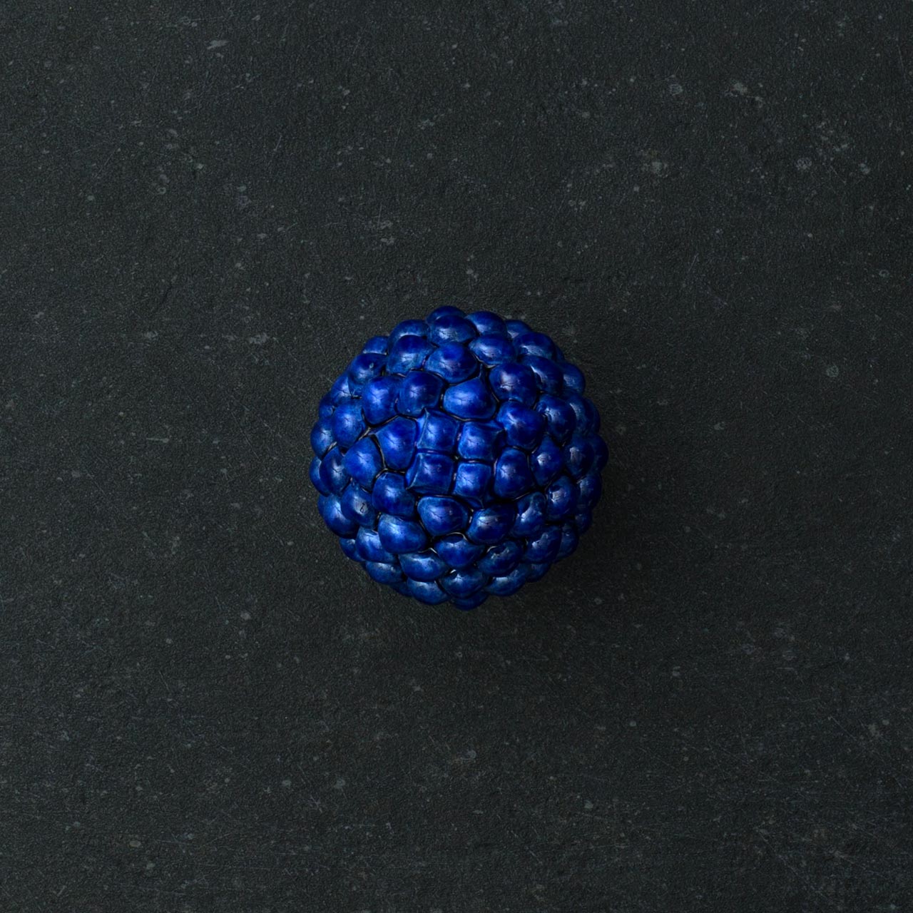 Sicilian Pine Cone in Hand Sculpted and Glazed Ceramic - S