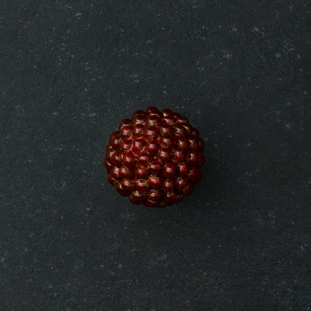Sicilian Pine Cone in Hand Sculpted and Glazed Ceramic - S
