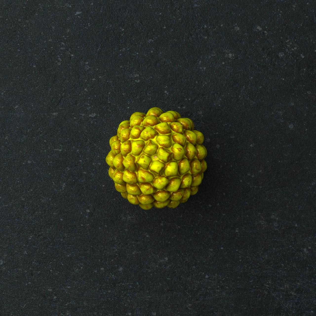 Sicilian Pine Cone in Hand Sculpted and Glazed Ceramic - S