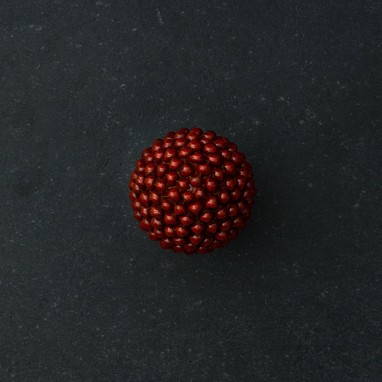 Sicilian Pine Cone in Hand Sculpted and Glazed Ceramic - M