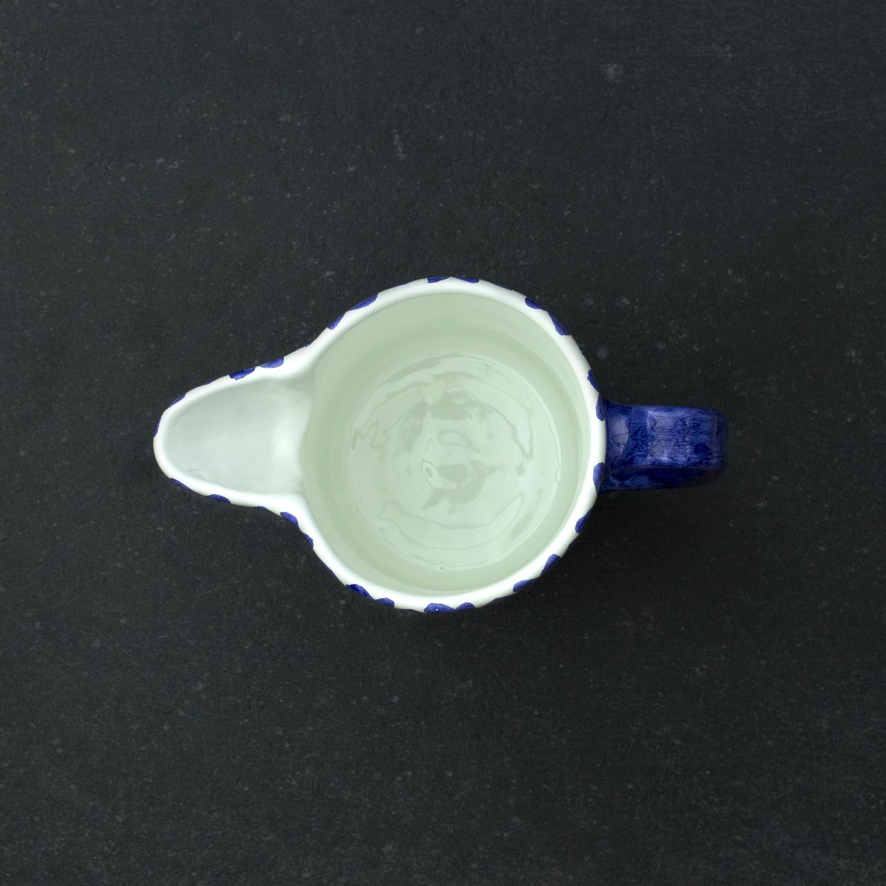 Brocca in Ceramica Vietrese Decorata a Mano - Uva e Limoni