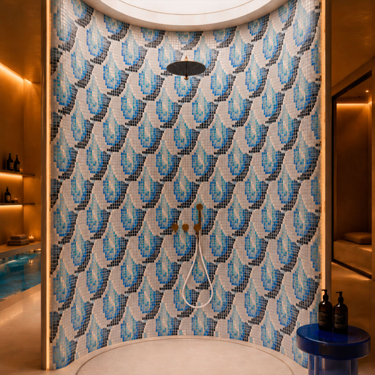 Elements Collection - Artistic Mosaic Water