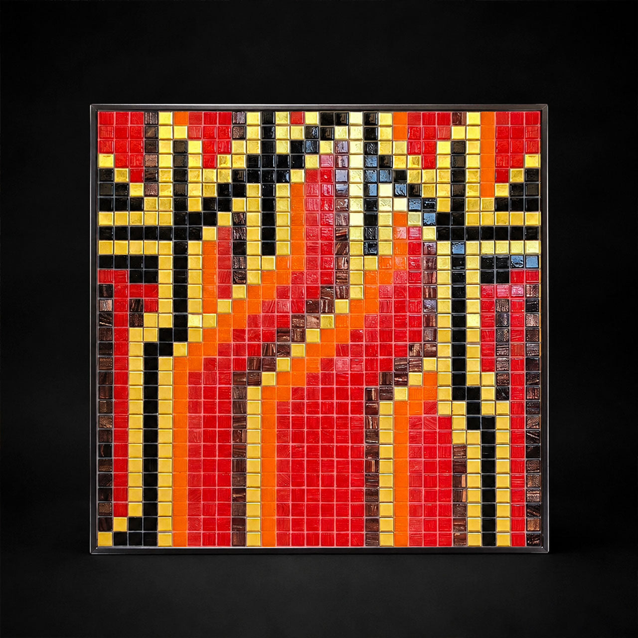 Elements Collection - Artistic Mosaic Fire
