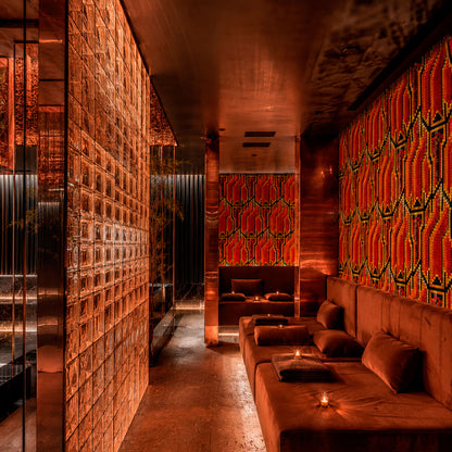 Elements Collection - Artistic Mosaic Fire
