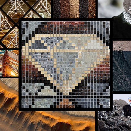 Elements Collection - Artistic Mosaic Earth