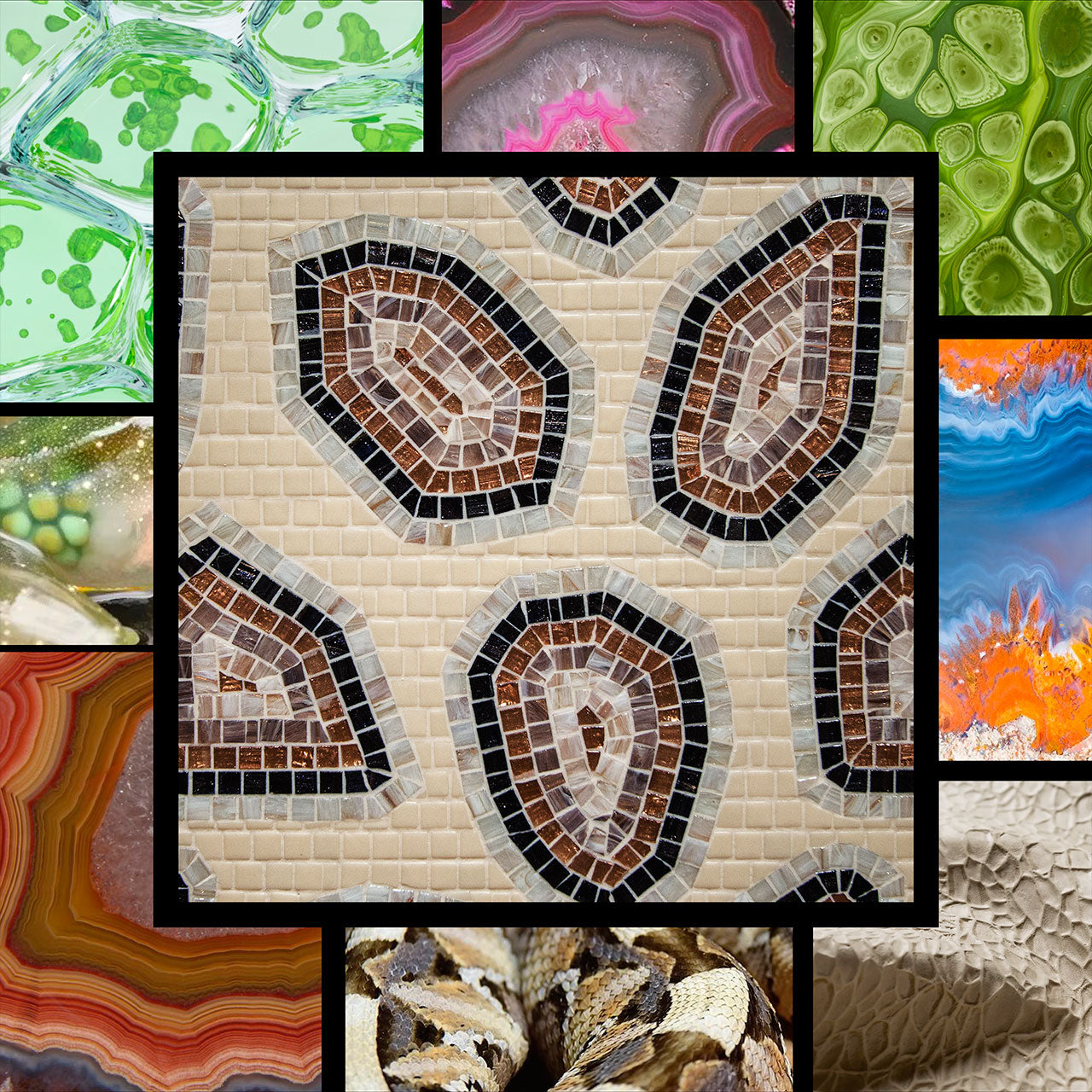 Flora Collection - Artistic Mosaic Chlorion A
