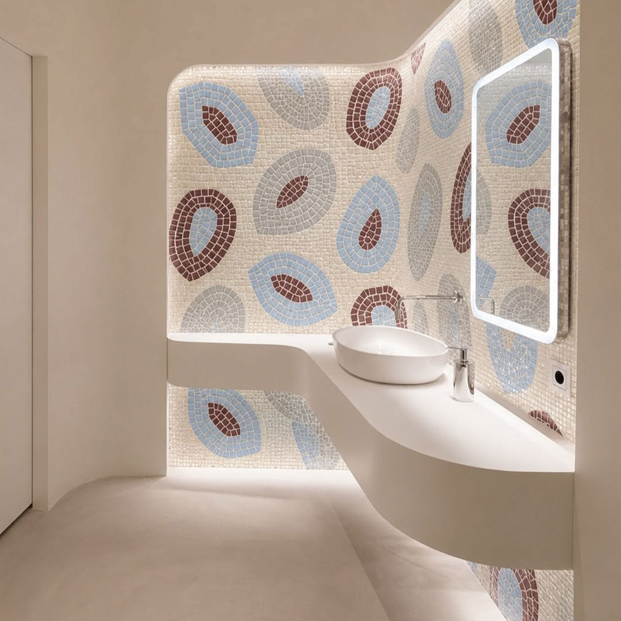 Flora Collection - Artistic Mosaic Chlorion B