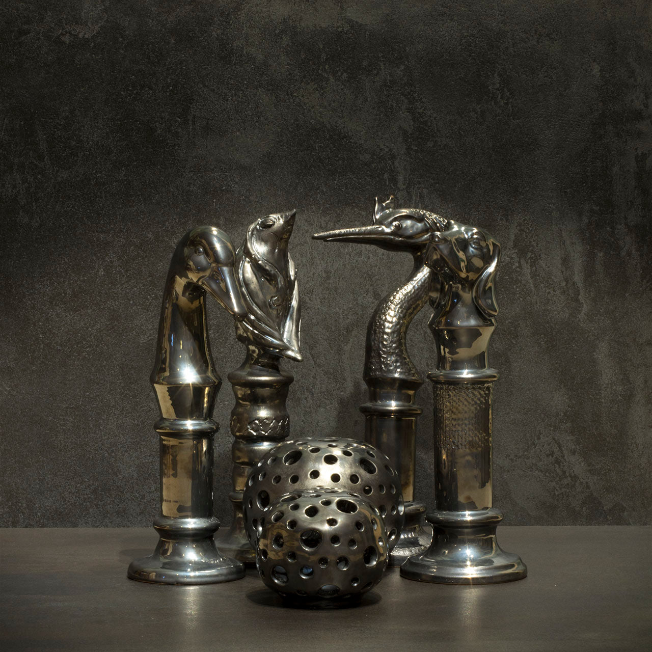 Collezione Fantastica - Sculture Animali Alchemici - Cigno